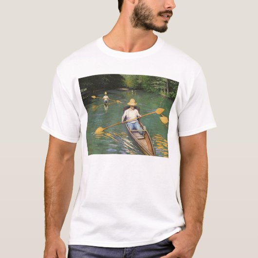 Oarsmen door Gustave Caillebotte,  Kunst T-shirt (Voorkant)