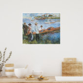 Oarsmen te Chatou, 1879 Pierre-Auguste Renoir Poster (Keuken)
