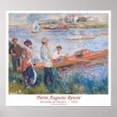 Oarsmen te Chatou 1879 Poster (Voorkant)
