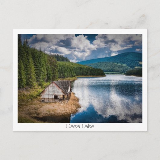 Oasa Lake Briefkaart (Voorkant)