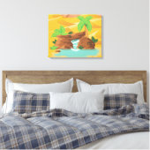 Oase Canvas Afdruk (Insitu (Slaapkamer))