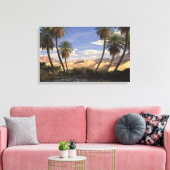 Oase (dag) canvas afdruk (Insitu (Woonkamer))