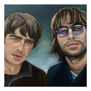 Oase Gallagher Brothers Olie Schilderij Print Perfect Poster
