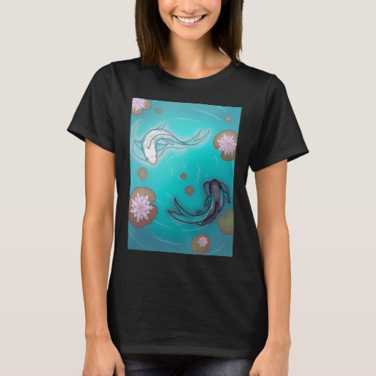 Oase Koi T-shirt (Voorkant)
