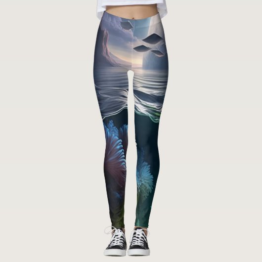Oase onder water leggings (Voorkant)