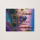 Oase van de Minaret Castle Jigsaw Puzzel (Horizontaal)
