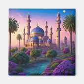 Oase van de Minaret Castle Magnet (Voorkant)