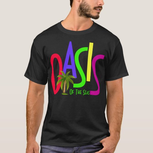 Oase van de Zeeen - Oost T-shirt (Voorkant)