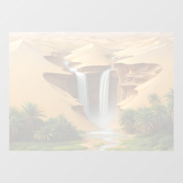 Oase van hoop raamsticker
