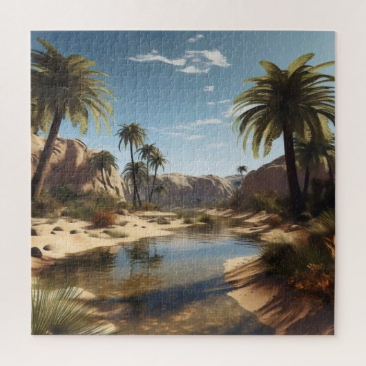 oase van vrede legpuzzel (Verticaal)