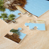Oasepalmen in het Joshua Tree National Park Legpuzzel (Zijkant)