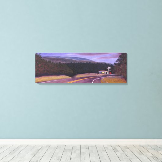 Oasis 2001 canvas afdruk (Insitu (Houten vloer))
