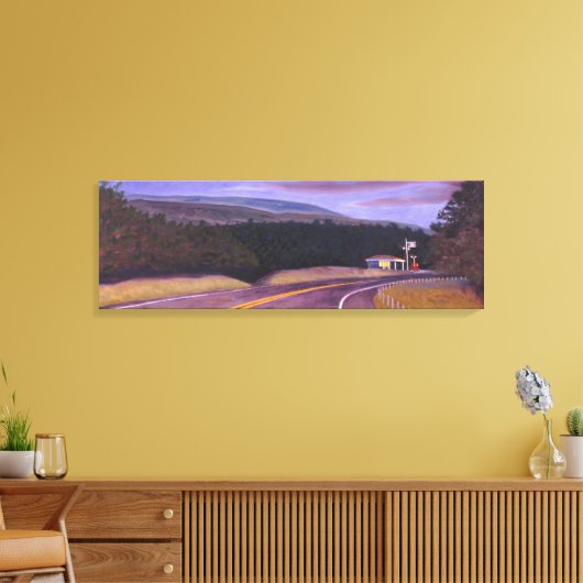 Oasis 2001 canvas afdruk (Insitu (Woonkamer))