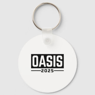 Oasis 2025 Californië Ca Souvenirs Sleutelhanger