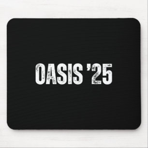 Oasis 25 2025 Vakantie Californië Vintage Retro Zo Muismat