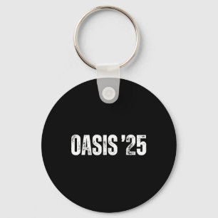 Oasis 25 2025 Vakantie Californië Vintage Retro Zo Sleutelhanger