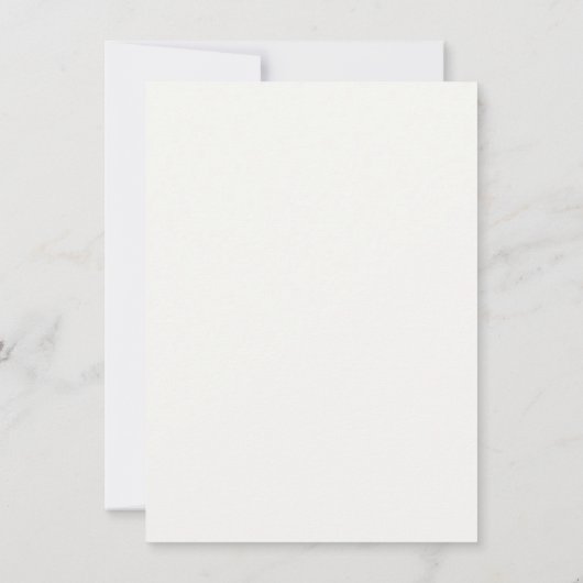 OASIS Beach bruiloft repetitie diner Aankondiging (Achterkant)