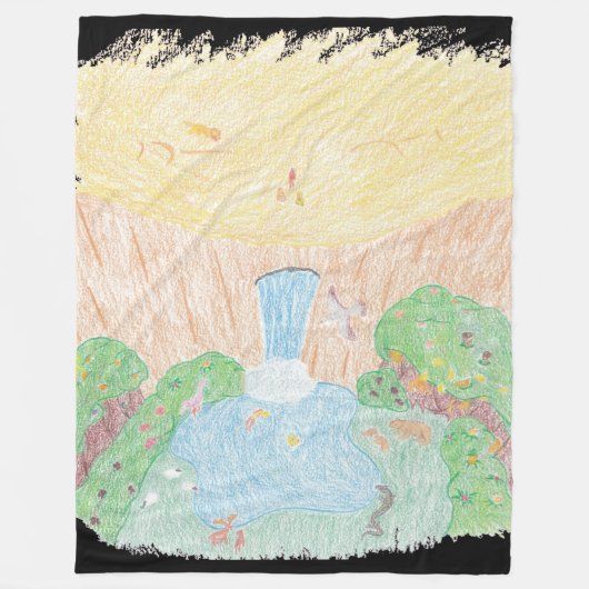 Oasis Fleece Deken (Voorkant)