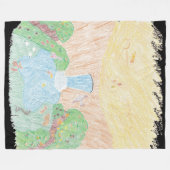 Oasis Fleece Deken (Voorkant (Horizontaal))