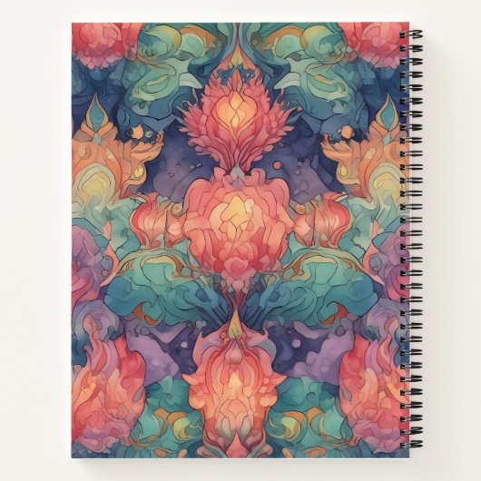 Oasis Floral Notitieboek (Achterkant)