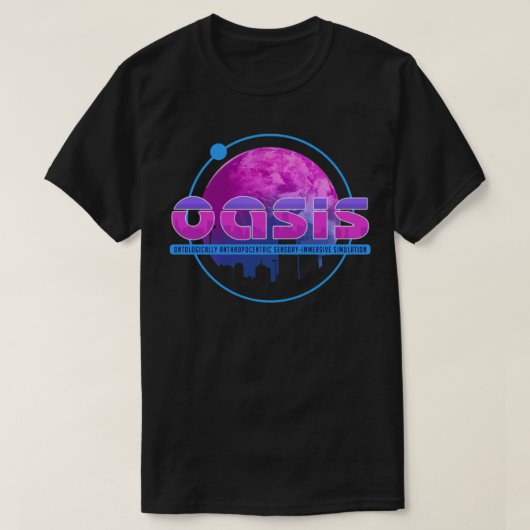 Oasis (Klaar Speler Één) Klassieke T-shirt (Design voorkant)