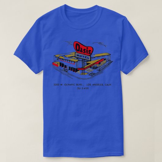 Oasis Motel T-shirt (Design voorkant)