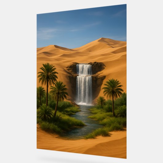 Oasis of Hope Acryl Bord (Hoek)