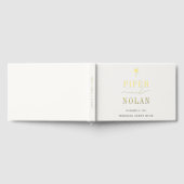 OASIS | Palm Moderne Minimalistische Bruiloft Gastenboek (Volledig)