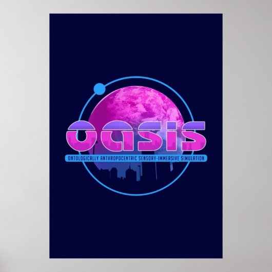 Oasis Ready Player One Poster (Voorkant)