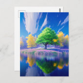 Oasis Riverside Briefkaart (Voorkant / Achterkant)