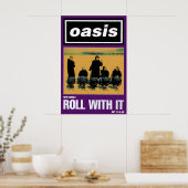 Oasis- Roll with It- 1995 Promo Poster Print 1 (Keuken)