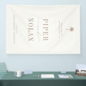 OASIS Strand Bruiloft Welkom Spandoek (Beurs)