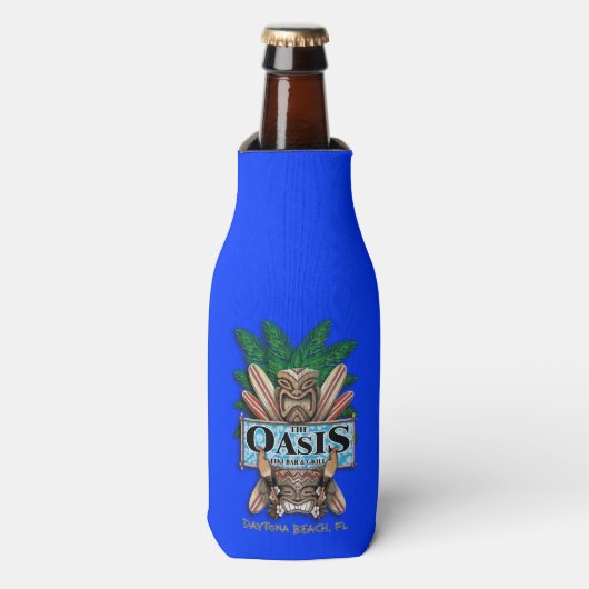 Oasis Tiki Bar en Grill Bottle Cooler (Fles Voorkant)