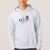 Oasis Tiki Bar en Grill Hoodie (licht) (Voorkant)