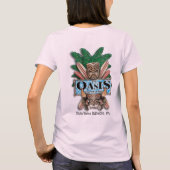 Oasis Tiki Bar en Grill T-Shirt (dames) (Achterkant)