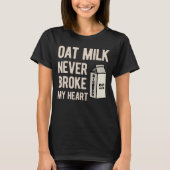 Oat Milk Funny T-shirt (Voorkant)
