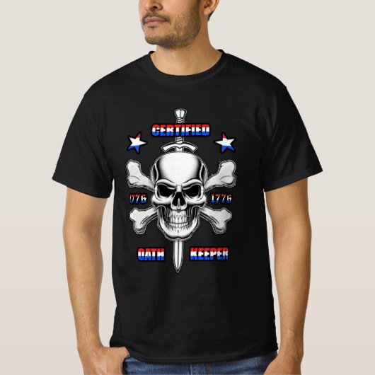 Oath Keeper RWB T-shirt (Voorkant)
