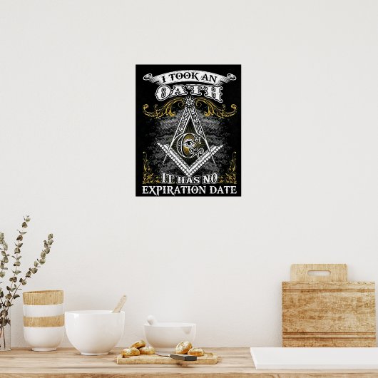 Oath Poster (Keuken)