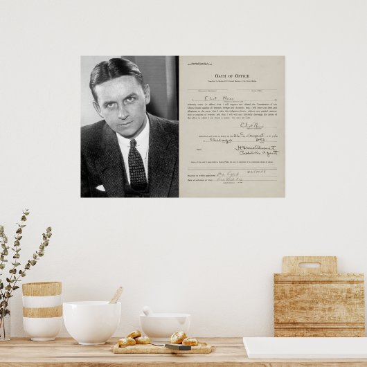 OATH VAN KANTOOR - UNTOUCHABELEN MAAR NESS POSTER (Keuken)