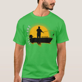 Oatly Lake Vist Michigan Sunrise T-shirt