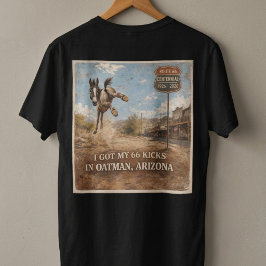 Oatman Arizona Erfgoed Westerse Kleding T-shirt