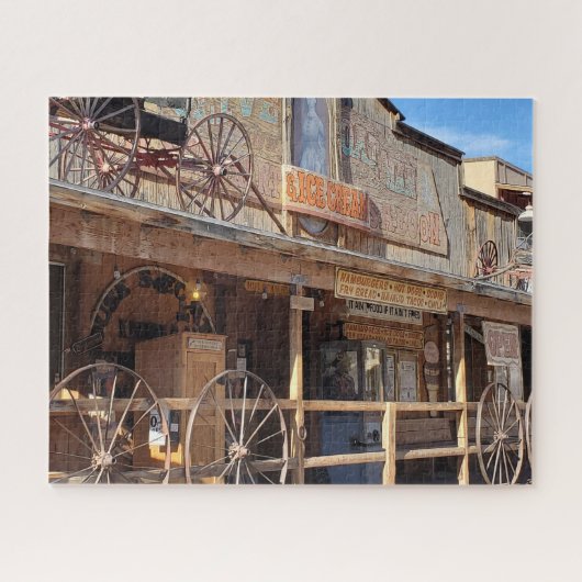 Oatman Arizona Oude Westerne Stad Legpuzzel (Horizontaal)
