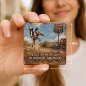 Oatman Arizona Route 66 Ezel Schopt Magneet