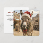 Oatman Kerst Ezel Groeten (Voorkant / Achterkant)