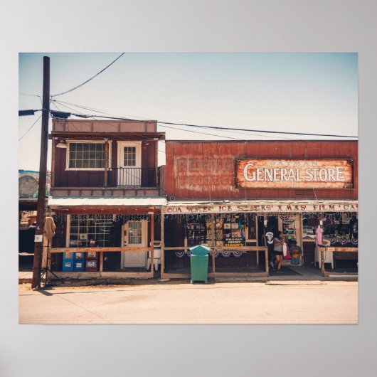 Oatman Route 66 Poster (Voorkant)