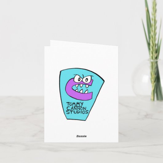 Oatmeal Muffin Day Greeting Card Kaart (Achterkant)