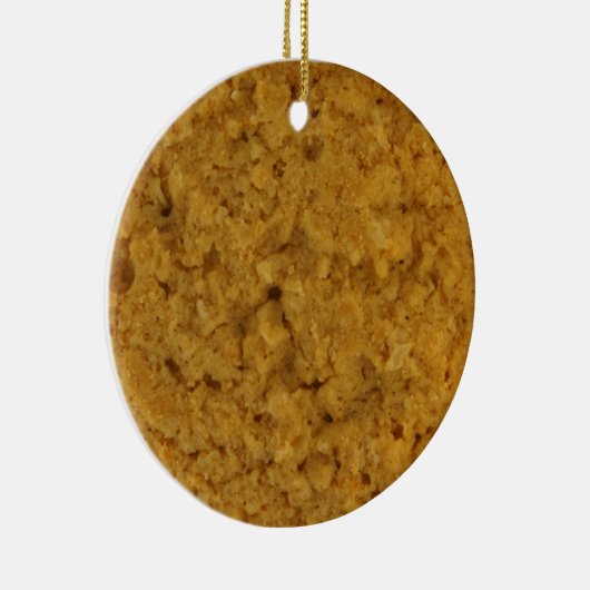 Oatmeel Cookie Keramisch Ornament (Rechts)