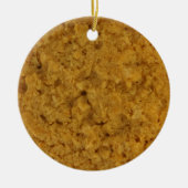 Oatmeel Cookie Keramisch Ornament (Voorkant)
