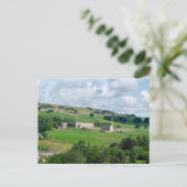 Oats Royd Mill - Historisch landschap van Yorkshir Briefkaart (Staand voorkant)