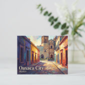 Oaxaca City Mexico Briefkaart (Staand voorkant)